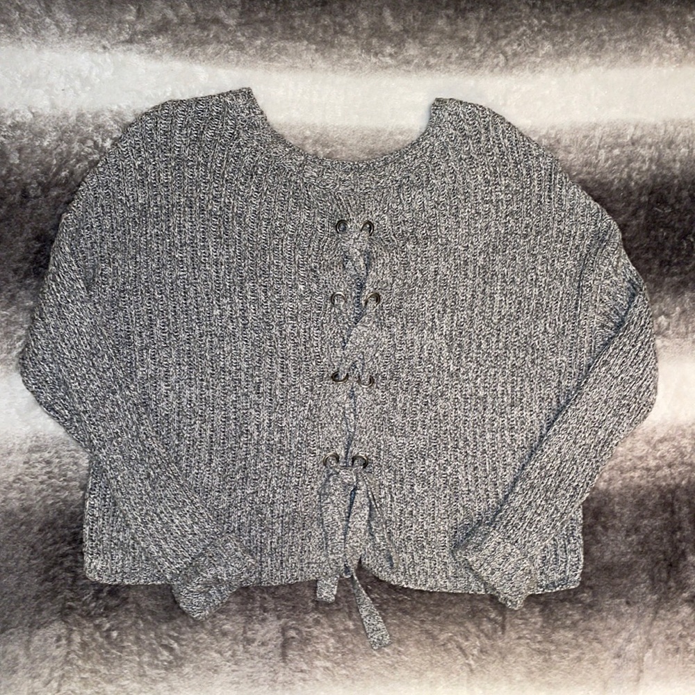 Hollister Tie Back Sweater